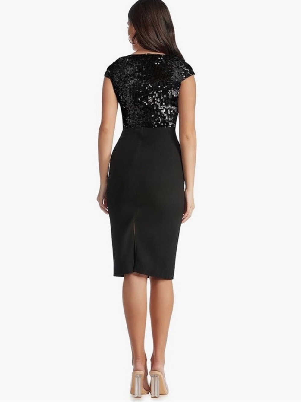 Dress the Population Jaleah Black Sequin dress - Picture 5 of 13